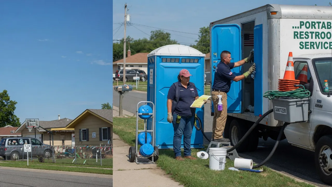 Portable Toilet Rental in Wolcott, IN near me